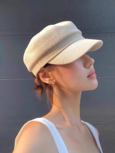 BILLI ZILLY | Lace-up Breathable Newsboy Hat with Wide Brim and Small Face