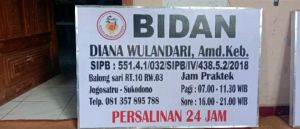 Spanduk BIDAN & GRATIS DESAIN