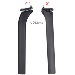 UD T800 Carbon fiber aerodynamic seat post for F10/F12/F14 road bicycles0 degrees / 25 degrees 350mm