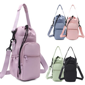 Outdoor Bottle Protective Cover Cell Phone Storage Bag Small Messenger Bag Travel Pocket Bag for Water Cup Bottle Accessories