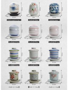 สไตล์ญี่ปุ่นเซรามิคถ้วยไข่นึ่งชามไข่ เด็กทารก นึ่งชามไข่ชามพุดดิ้งไข่เด็กถ้วยไข่ชามซุปไข่