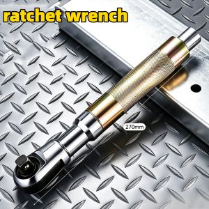 NiuXiang | 72-Tooth High-Torque 3-in-1 Ratchet Wrench Auto Repair Tool Labor-Saving Bidirectional Wrench for Mechanical Work