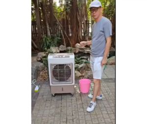 CHAMP พัดลมไอเย็น 30L แรงลมสูง 4500㎡/ชม 150W รุ่น L4500-S2 รับประกัน 3ปี มอก.934-2558