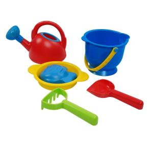 Hape | 2-4 Years Old Sand Play Set with Water Bottle Shovel and Small Bucket