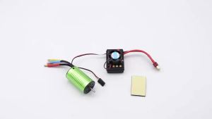 Bộ Mô Tơ Không Chổi Than 4000KV 2847 Với Bộ Nâng Cấp ESC 45A Dành Cho Xe Mô Hình RC SCY 16101 PRO 16102 PRO JJRC Q130 Wltoys 1/12 1/14 Kim Loại