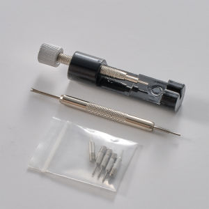 Metal Watch Band Link Adjust Slit Strap Bracelet Chain With Replacement Pins Remover Adjuster Repair Tool Kit