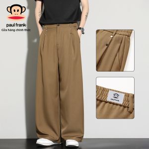 Paul Frank | Quần Nam Kiểu Drape Lụa Băng Phong Cách Retro
