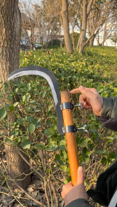 Adjustable Sabit Pisau Ranting Alat Potong Pangkas Pinang BR309 Rumput Tajam Pertanian Pohon