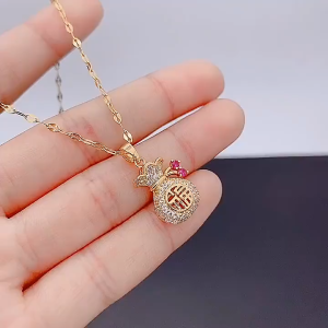 NEW Kalung wanita aksesoris cantik titanium anti karat korean style