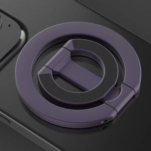 RQZN | Dual-Sided Magnetic Ring Phone Holder with Rotatable Design and Multi-Function Support