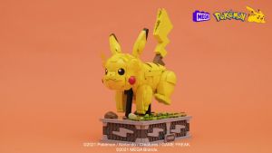 Mattel MEGA Pokémon Motion Pikachu Building Set ชุดต่อเมก้าโปเกมอนเคลื่อนไหวได้ ตัวปิกาจู HGC23