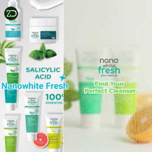 NANOWHITE FRESH SKINCARE [CLEANSER/CLEARING GEL/MIRACLE MIST/MOISTURISER/ESSENCE][ALL NEW][NEW STOCK]