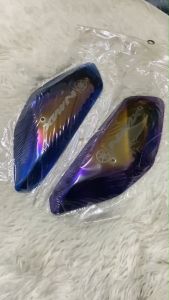 ฝาครอบข้าง NMAX 1คู่ ซ้าย-ขวา สีไทเท ตรงรุ่น nmax งานเลสทําสี รุ้ง (0241)