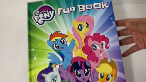My Little Pony Fun Book For Kids Hardcover Large Format with Games Puzzles Stories Quizzes 72 Pages