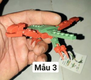 Lắp ráp 1 mô hình khủng long bằng nhựa cứng dể gãy