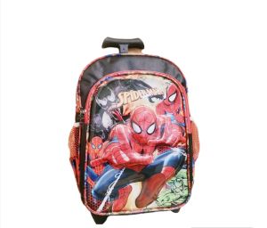 Tas Troley Gambar Timbul Anak Cowok Paud 12in