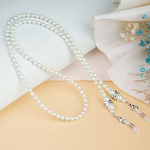 Beaded Eyeglasses Chain Multicolor Colorful Beaded Chain Sunglasses Chain Female Halterneck Sunglasses Retro Eyeglasses Chain Lanyard