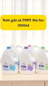(TRỢ GIÁ) Nước giặt quần áo em bé Dnee 3000ml/550ml - Nước Giặt Xả Cho Trẻ Em an toàn Chính hãng tem đại thịnh