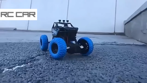 Remote Control Car with Light 4-Way Vehicle 2.4Ghz Electric Vehicle Truck Buggy Climbing Car Off-Road Toys Model