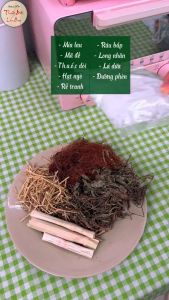 Trà sâm mía lau bông cúc set đủ vị nấu 5-7 lít nước thanh nhiệt giải khát tặng kèm hạt chia