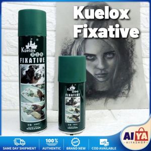 ★Same Day Shipping★ 180ml/300ml Kuelox Fixative Spray Supplies for Sketching Carbon Water Powder Toner Painting Paint Protective Agent ZJJ-Fixative-Spray