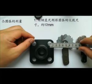 Mengenal Alat Ukur Radius R25-50 & Alat Pengukur Celah Fillet