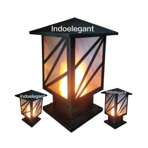 lampu pagar lampu hias pagar keriling lampu dekorasi taman & kebun penerangan outdoor