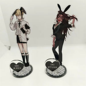 Anime ALIEN STAGE Desk Ornament Acrylic Stand MIZI SUA TILL IVAN HYUNA LUKA Fans Gifts Cosplay Accessories Gift