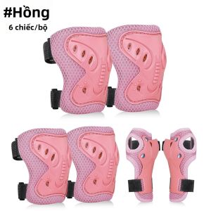 Bộ Đồ Bảo Hộ 3 Trong 1 Cho Trẻ Em Với Miếng Đệm Đầu Gối Khuỷu Tay Và Cổ Tay Dành Cho Trượt Ván Trượt Tuyết Đạp Xe - Polyester Bền Bỉ Dành Cho Lứa Tuổi 3-10