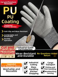 Anti-Cut Level 9 Protective Gloves