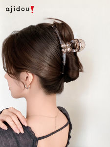 ajidou | Kẹp Tóc Hình Bốn Lá Clover Mới Lớn cho Vùng Gốc Đầu