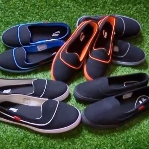 PROMO GRATIS ONGKIR SEPATU ANAK PEREMPUAN FLAT SHOES SLIP ON KASUAL KANVAS MURAH TERBARU KEKINIAN