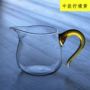 แก้วใสทนความร้อนสูงบอร์โด้ขนาดใหญ่หนา พิมพ์ลายชา แก้วบริการชาแบบโปร่งใส เครื่องดื่มจากจีนแผ่นดินใหญ่