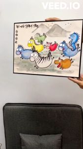 Tranh Mã Đáo Thành Công chế - Tranh Vô Tri