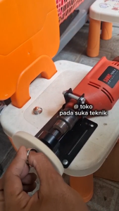 Dudukan Bor Jadi Gerinda Set Komplit Mata Poles Gosok Pemoles Batu Cincin Akik Wool Poles Kain