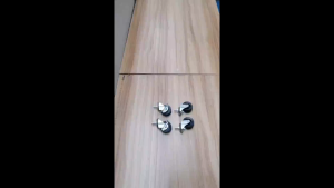 [1SET | 4PCS] Innohut 45mm Universal Caster Wheel Trolley Wheel Swivel Soft Rubber Roller Roda Troli