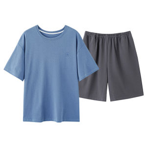 MiiOW | Mens Summer Cool Cotton Pajamas 2026 New Arrival