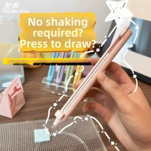 Automatic Press Hand-held Craft Pen Bean Smooth Tool