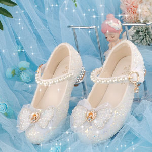 MENGBEIHUAN | High-end Soft-soled White Princess Shoes