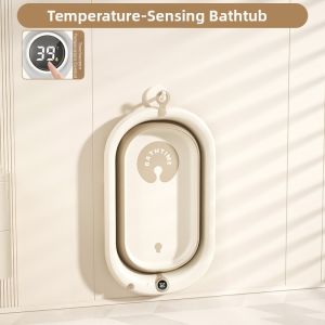 Thermosensing Foldable Baby Bath Tub