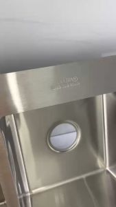 CHẬU ĐÚC THỦ CÔNG Chậu Rửa Chén Bát INOX SUS 304 N1 10048 NA.GRAND Tặng Rổ Đa Năng và Bộ Xả Chậu thoát nước bồn rửa chén inox