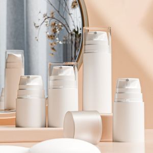 ROLL 30/50/80/100/120/150ml Empty Cosmetic Bottle Refillable Plastic Emulsion Bottle Travel Lotion Vacuum Bottle