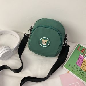 Túi Đeo Chéo Vải Canvas Siêu Nhẹ Thời Trang Cho Nữ Túi Đựng Điện Thoại Di Động Phong Cách Nhật Bản Đơn Giản Túi Nhỏ