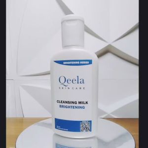 Paket Perawatan Qeela – Cream Pagi & Malam + Milk Cleanser | Skincare Harian Kulit Terawat & Tampak Lebih Segar | PAKET HEMAT KRIM PENCERAH WAJAH  BPOM (MILK CLEANSER) / CREAM WAJAH KUSAM/ SKINCARE PENCERAH WAJAH