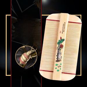 Traditional Wooden Bamboo Super Dense Tooth Comb for Lice Removal Child Head Lice Eggs Removal Old Fashioned Hair Comb