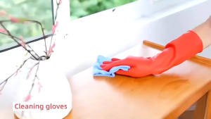 Extra Long Rubber Latex Household Cleaning Gloves / Kitchen Dish Washing Gloves/ Sarung Tangan Dapur Cuci Pinggan 洗碗家用手套