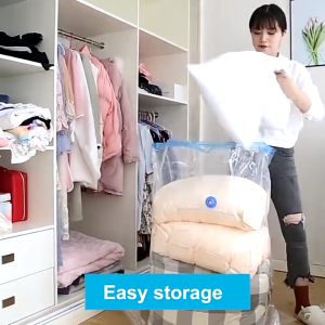 【SG STOCK】Vacuum Storage Bag Travel Vacuum Bag Reusable Vacum Seal Bag Luggage Compression Bag For clothes Storage Bag