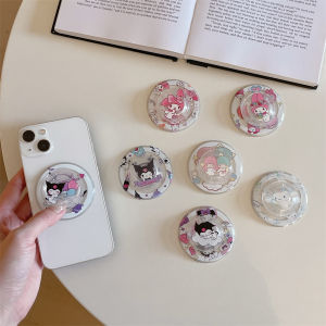 Cartoon Kurokos Magnetic Phone Stand Meow Meow Dog Sticky Back Support Bracket Strong Absorption Expandable Airbag Cushion