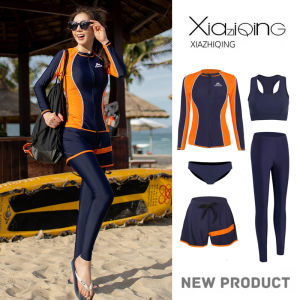 Guard Jellyfish Suit Womens Swimsuit Long Sleeves Pants Surfing Mens Sun Protection Snorkeling Suit Separates New Arrival Quick-Drying Couple Suit