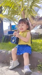Hotpants Anak Perempuan Import Celana Pendek Anak Hot Pants Jeans Anak Perempuan Korea Motif Love Todel Terbaru 2023